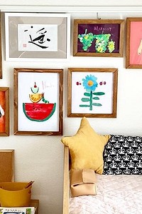 15 идей, как организовать выставку поделок и рисунков в детской комнате