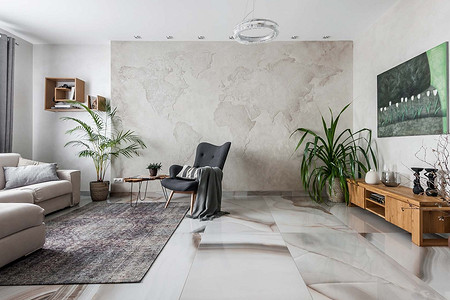 Светлый эко-интерьер для молодой семьи