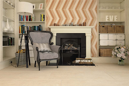 Керамический ковёр в интерьере: 5 вариантов для разных комнат