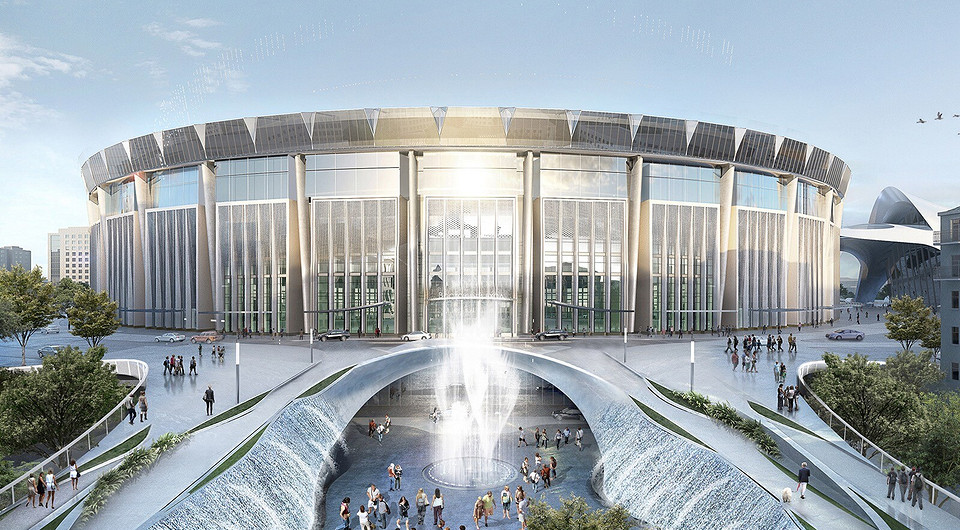 Ладшафт после реконструкции