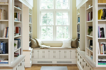 10 интересных способов обустроить домашнюю библиотеку