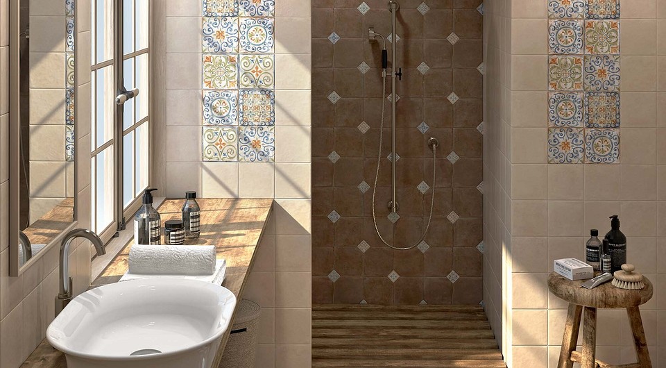 Накладные раковины (монтаж на столешницу) в форме круга, овала или прямоугольника зачастую становятся акцентным элементом интерьера.