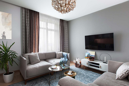 Квартира для многодетной семьи: модный, уютный и функциональный интерьер