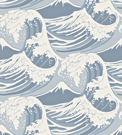 Флизелиновые обои Great Wave из коллекции Frontier (7 600 руб./рулон).