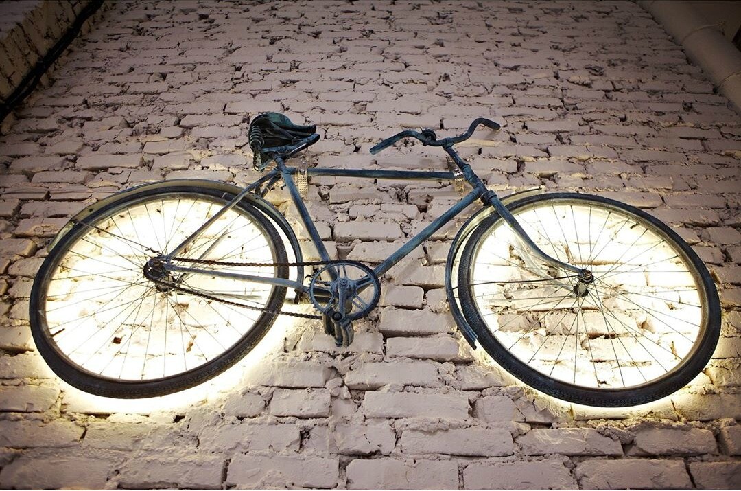 velosiped svetilnik organajzer iz