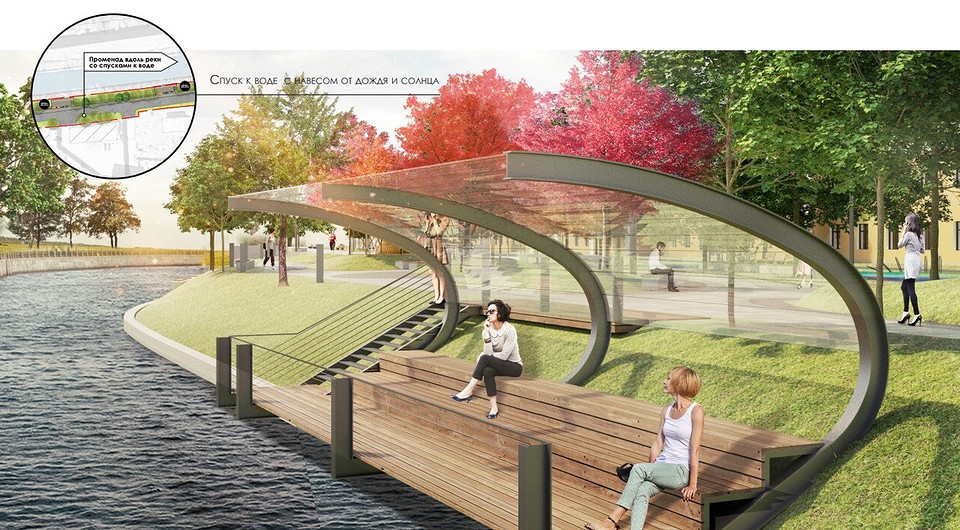 Согласованный проект набережной Карповки