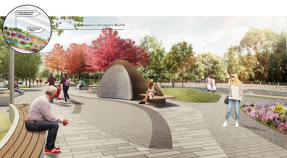 Согласованный проект набережной Карповки