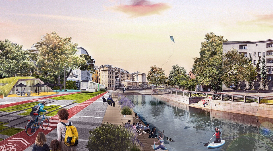 Проект реконструкции набережной Карповки окончательно утвержден
