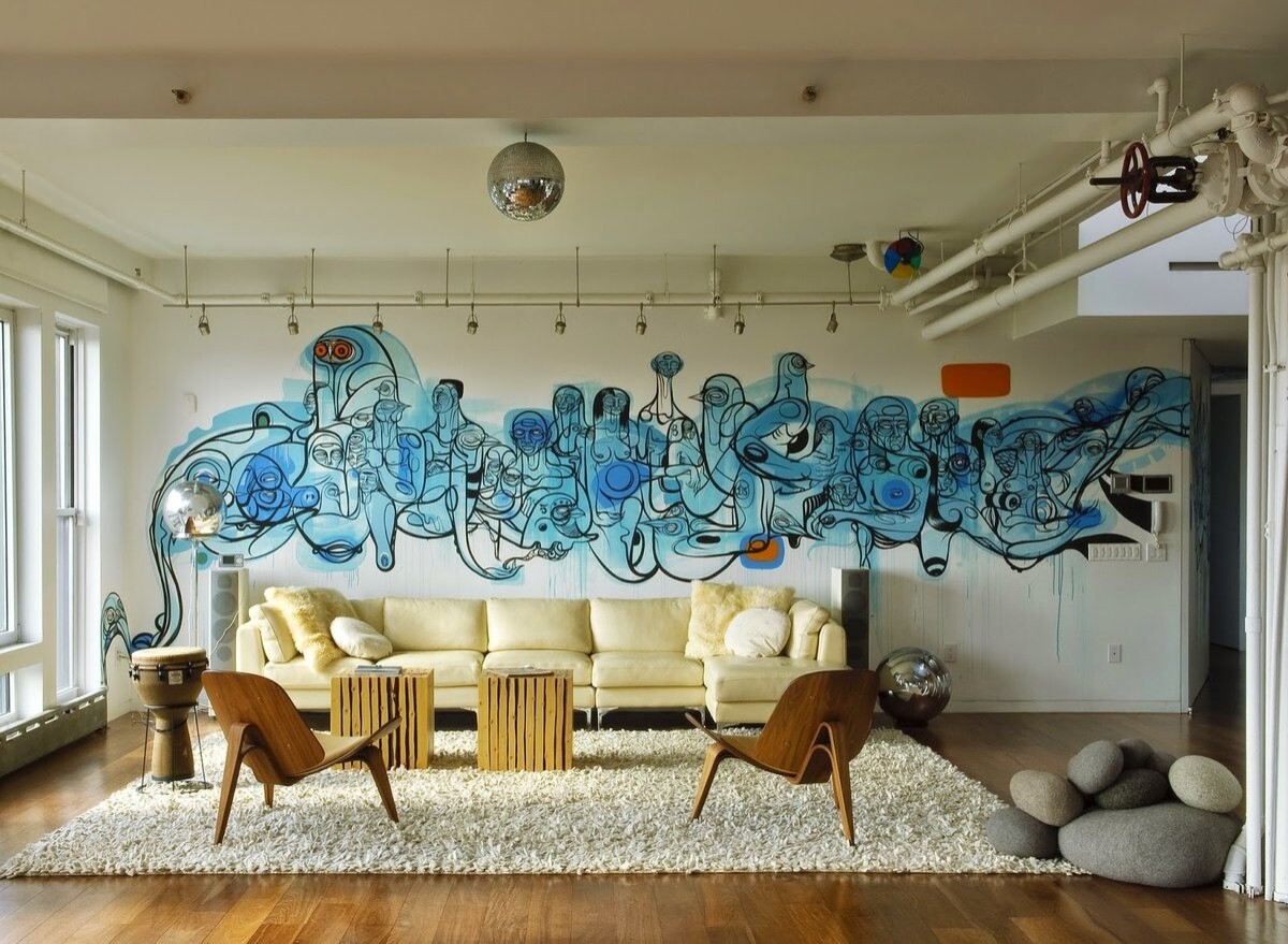 Graffiti V Kvartire Kak Ih Ispolzovat I Narisovat Samostoyatelno