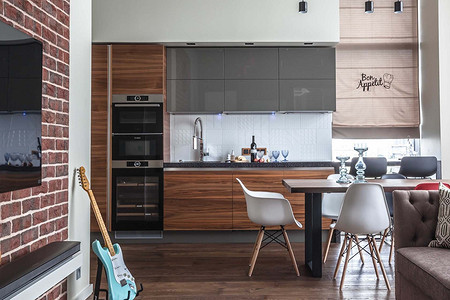 Уютно и современно: лофт для семьи на месте бывшей фабрики