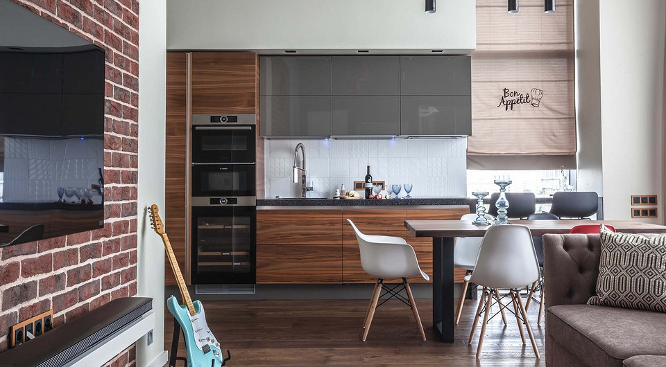 Уютно и современно: лофт для семьи на месте бывшей фабрики