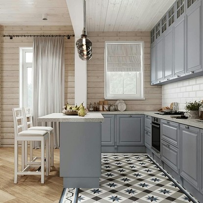 65 идей дизайна кухни в деревянном доме — фото реальных интерьеров и советы