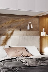 Дизайн маленькой спальни 12 кв.м: 3 варианта планировки и 65 фото