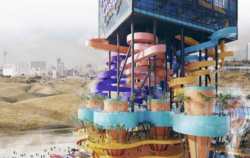 Купаться и майнить: показан проект небоскреба с аквапарком и... фермой криптовалют