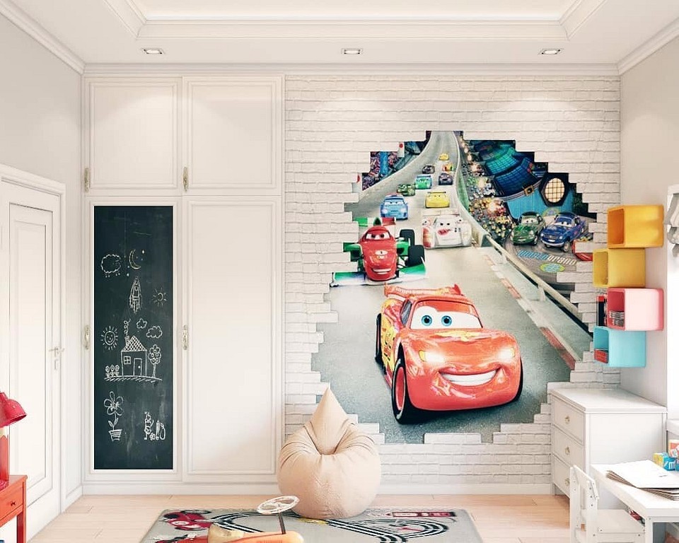 Покраска стен в детской: как и каким цветом покрасить комнату | ivd.ru