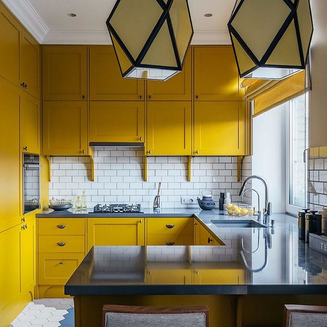 Какой лучше выбрать цвет кухни? Советы дизайнеров, идеи и фото.
