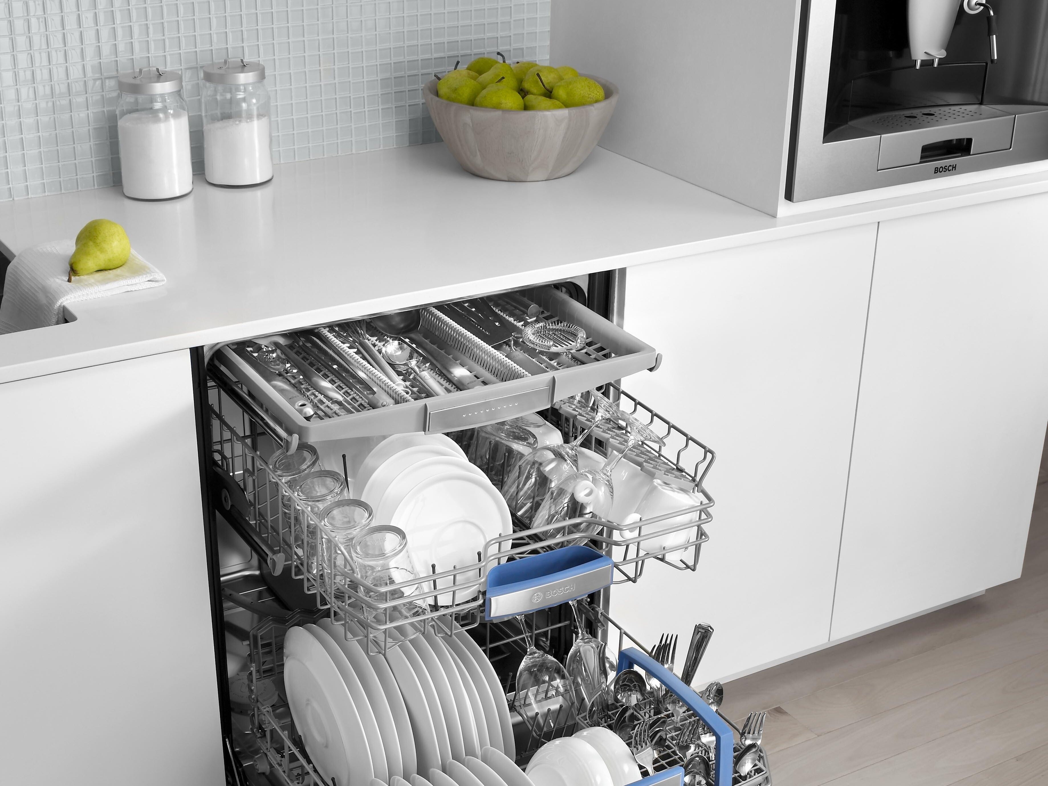 Как встраивается посудомоечная машина в кухню