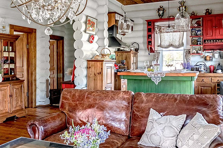 Новый взгляд на русский стиль: дом в Подмосковье