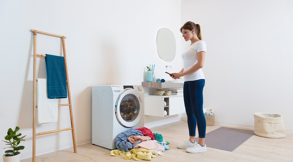 Стиральная машина Candy Rapid’O с функцией Snap&Wash