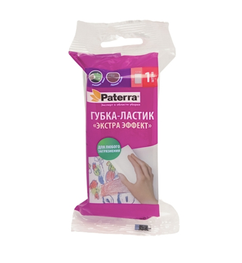 Губка меламиновая Paterra Extra Effect