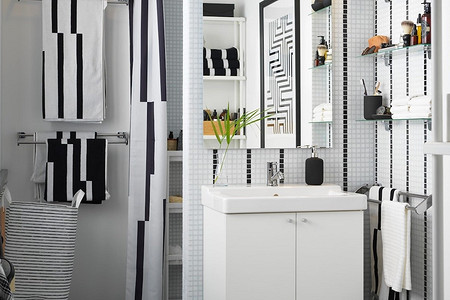 Как оформить бюджетную ванную с ИКЕА: 12 товаров, которые в этом помогут