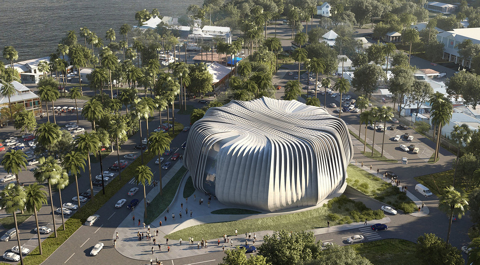 Здание в форме коралла: в Австралии появится биобанк для сохранения морских экосистем