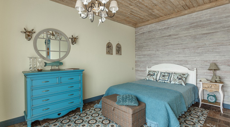 Интерьер малой гостевой спальни