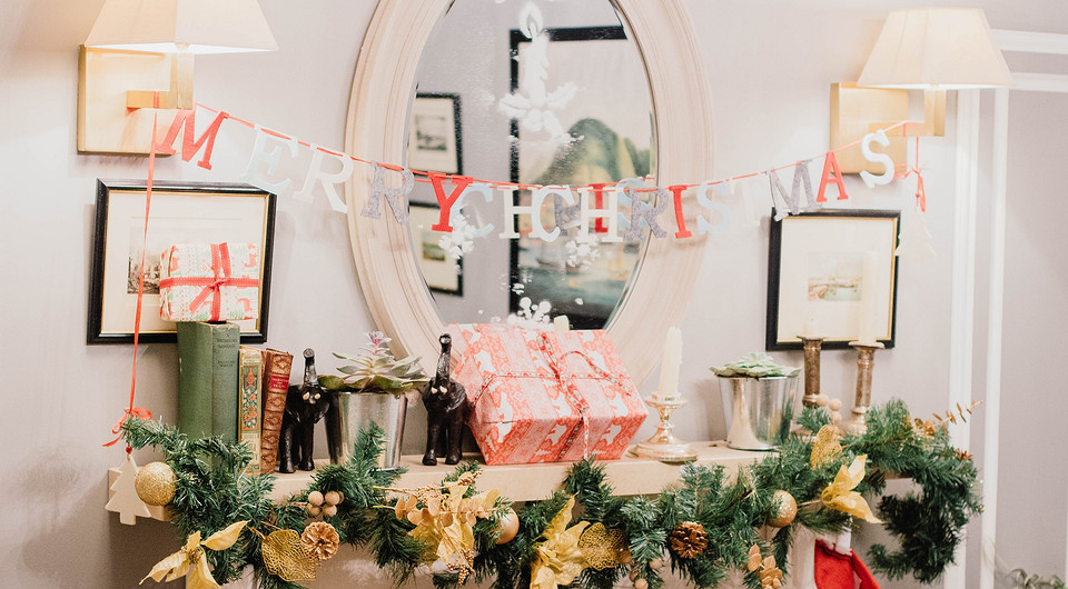 7 классных европейских интерьеров с новогодним настроением