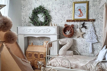 4 зоны для украшения детской на Новый год (идеи, которые понравятся вам и ребенку)