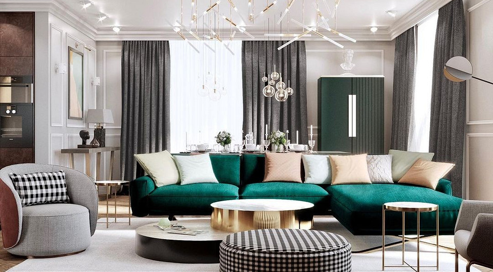 6 самых удачных комбинаций светлых и темных оттенков для вашего интерьера