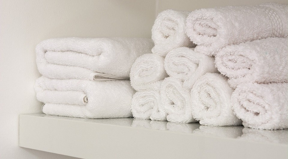 Как отстирать кухонные полотенца от жира и запаха в домашних условиях