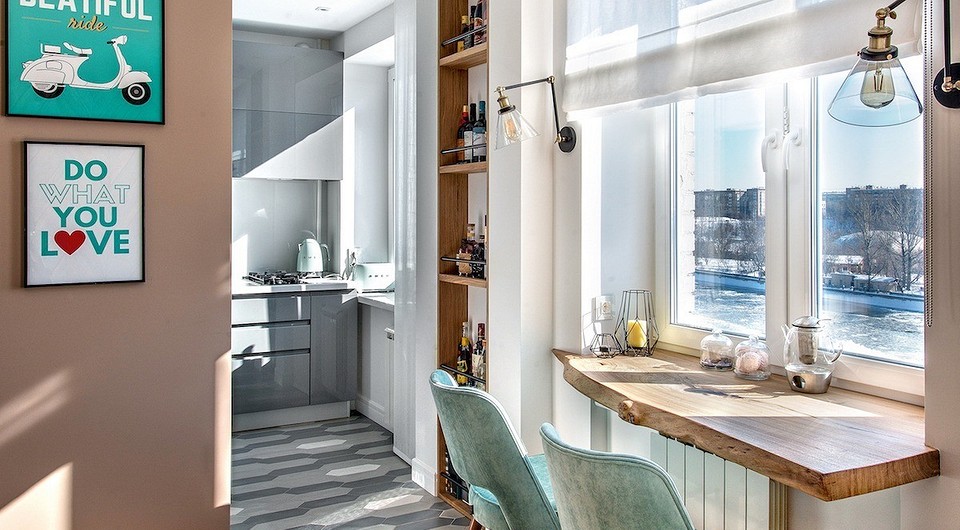 Дизайн кухни-гостиной: 100 фото красивых интерьеров