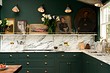 Красивые кухни в зеленом цвете: правила оформления и 73 фото