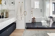 Как оформить дизайн черно-белой ванной комнаты, чтобы получилось стильно и не скучно