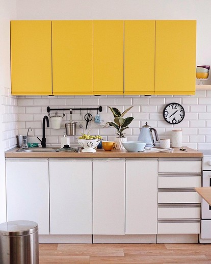 Как перекрасить кухонный гарнитур в другой цвет в домашних условиях подробная инструкция