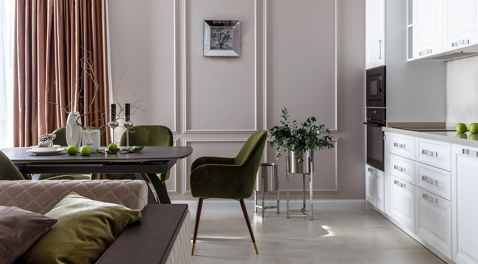 Трехкомнатная квартира в Краснодаре в теплых тонах Трехкомнатная квартира в Краснодаре в теплых тонах