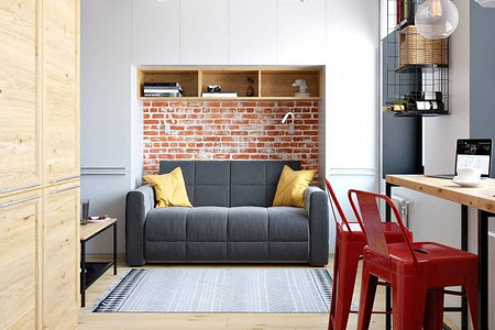 Основные правила и 3 стильных проекта, которые помогут оформить квартиру-студию в стиле лофт