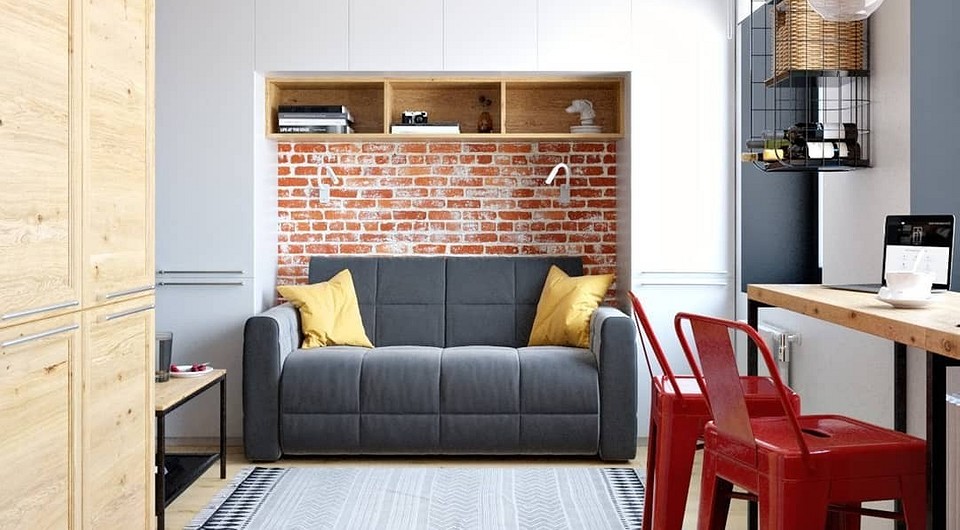 Основные правила и 3 стильных проекта, которые помогут оформить квартиру-студию в стиле лофт