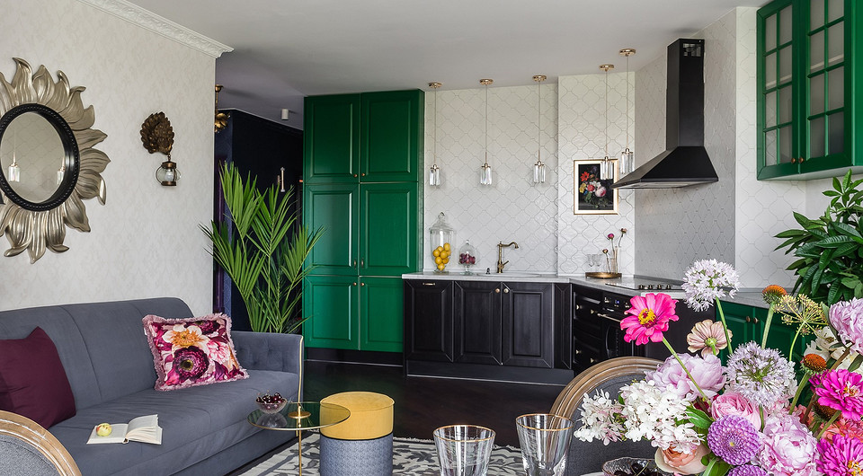 Смелый фьюжн: интерьер квартиры в Самаре