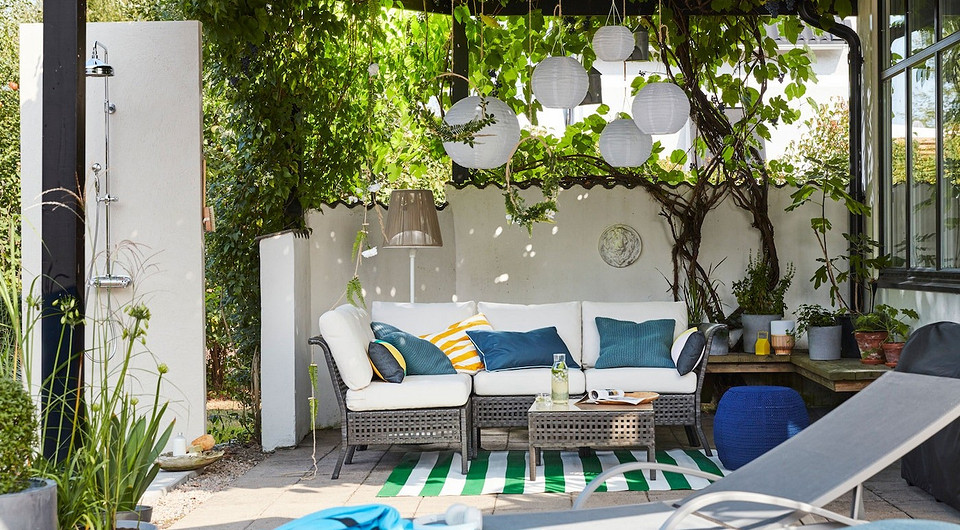7 стильных и недорогих вещей из ИКЕА для зоны отдыха на дачном участке