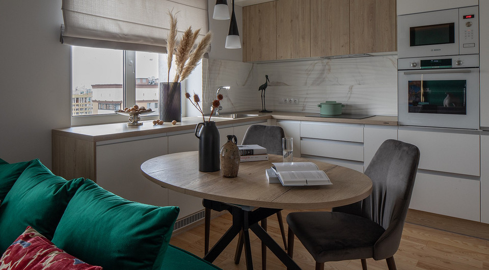 Евродвушка с яркими акцентами для семьи волейболистов