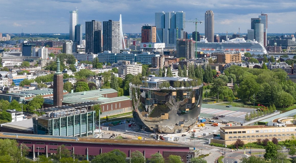 В Нидерландах откроется музейный комплекс с садом на крыше В Нидерландах откроется музейный комплекс с садом на крыше