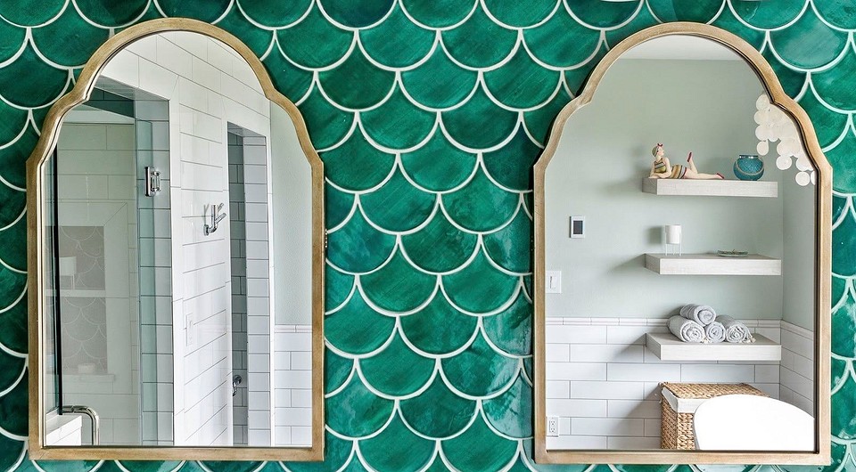 Дизайн зеленой ванной комнаты: используем цвет, как профессионалы