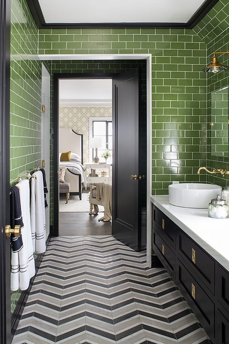 Зеленая ванная: стильные и современные решения. ТОП-110 фото сочетаний цветов для яркой ванной комнаты