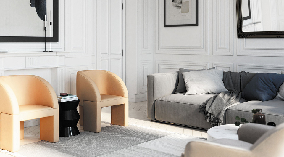 Лепнина в интерьере ар-деко: 5 правил, которые помогут сформировать стиль