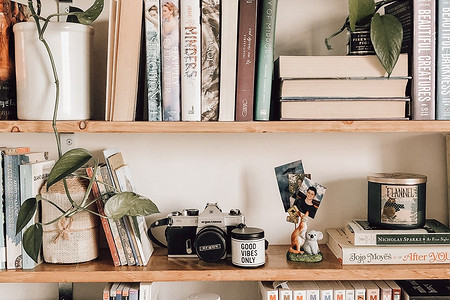 6 идей для порядка в книжном шкафу (если вы устали постоянно искать нужное на полках)