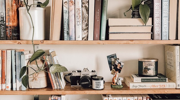 6 идей для порядка в книжном шкафу (если вы устали постоянно искать нужное на полках)