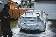 Как сделать пеногенератор для мытья автомобиля, ковра и не только