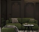 Темная гостиная (секреты правильного дизайна): все про оформление интерьера гостиной в темных строгих тонах