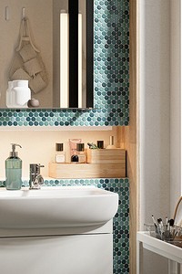 7 зарубежных ванных комнат с мебелью ИКЕА (это красиво!)